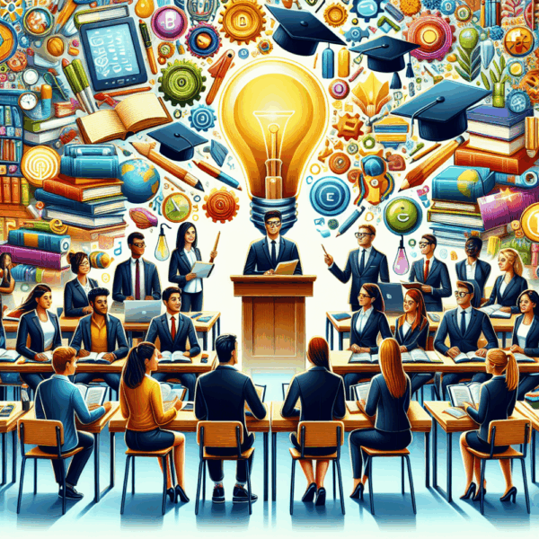 Examen à choix multiples de vocabulaire anglais des affaires – AI Quiz Theme Image